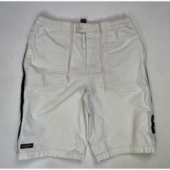 Polo Jeans Company Ralph Lauren 67 Chino Drawstring Shorts Men Medium - Picture 1 of 11